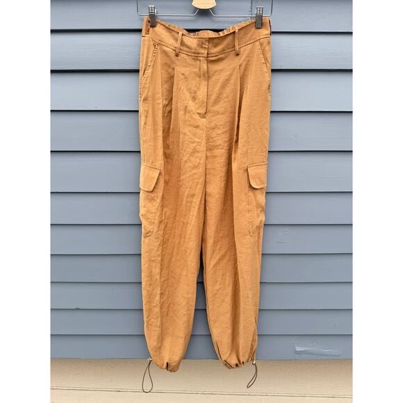 SILVIA TCHERASSI Darnell Cargo Pant Camel Medium M - Picture 3 of 9